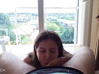 I Entered the Wrong Room and Sucked My Neighbour's Shlong and Drank His Cum