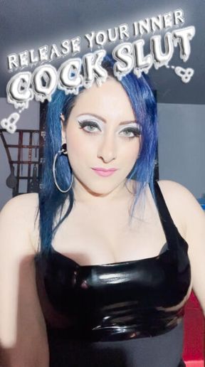 Release your inner cock slut