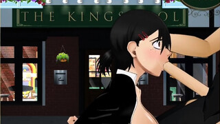 Kobeni Higashiyama deadly good at sucking cock in exchange for devil power -SDT