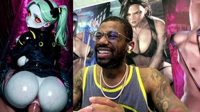 pov fucking tight ass pussy rebecca in a public alleyway, ai generated