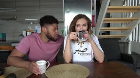 morning tea with bbc muscular stepson turns to wild hardcore sex