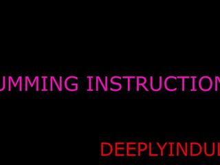 CUMMING INSTRUCTIONS (AUDIOROLEPLAY) LISTEN TO MY INSTRUCTIONS