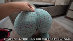 Creampie gift of fate - Stepmom stuck under the bed!