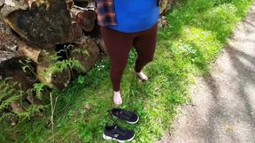 Spanking Your Ass&#x1F351; and Pussy&#x270C; in the Woods
