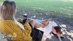 I love humiliating you in the park