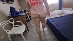 Huge Ass Granny Loves Art on Her Ass Then Doggystyle