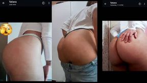 Tatiana from Sao Paulo has a huge ass