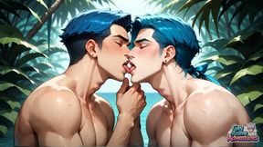 Tropical Butt Plug Orgasm