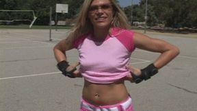 Rollerblading Kelly Becomes My Girlfriend For The Day And Sucks Me Off! ( mp4 )