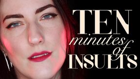 10 Minutes of Insults ASMR
