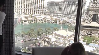AC repairman fucks men fiance while he is taking a shower