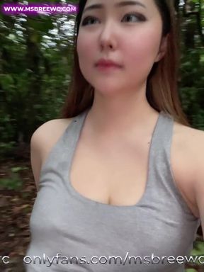 Touching Boobs in the Nature