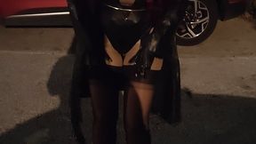 Mistress Sura sexy outfit outdoor