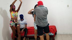 My Chest Is Very Sweaty While We Are Having Fun with My Gay Friend