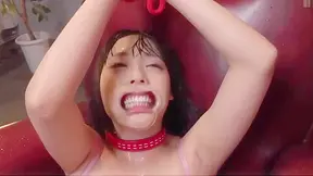 Japanese Teen Undressed – Soaked in Piss Spit Play!