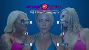 london rose vs. helena locke vs. lilly james female wrestling
