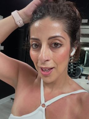 Licking every inch of her boyfriend's cock