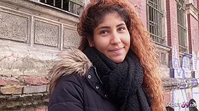 Brown Latina Talk To Fuck At Street Casting