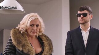 Czech mature lady getting fucked by a younger guy
