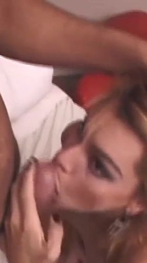 Brazilian transsexual loves a huge cock...