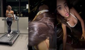 OnlyFans Babe Prettypinkcatwomen Sucks A Cock After Workout