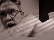 FTM Gives JOI CEI Masturbates Trans Man Shaved Pussy