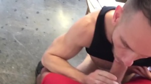 males In Public 17 - Risky Massage - Uncut rod fuck