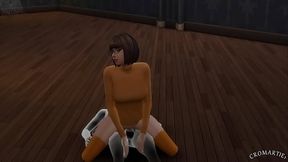 X Scooby-Doo - Velma helped the ghost get to the afterlife through her hole (Full ver)