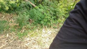 While Walking Around the Field, He Started Punching Loudly