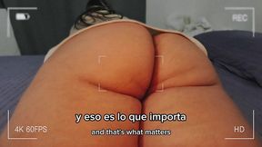 madrastra culona colombiana en llamada secreta con su amante