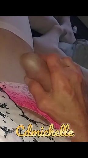 Cdmichelle Wearing Sexy Lingerie up Close