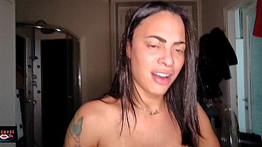 New!!! Double gift, Maya get fucked by a trans and husband together, DVP, DP, 2 Huge Cocks.