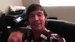 Beautiful brunette gets hotel fuck by big cock