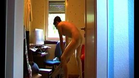 Fleshlight Pussy Stand Fuck Masturbation in Front of Window