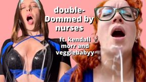 futa nurse pegging part 4: double Dommed, punished, facialed w/ Kendall Morr