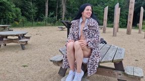 Pussy Close up Outdoor and Pissing