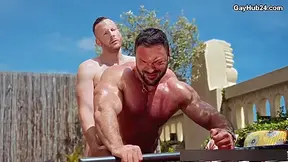 That French Bodybuilder And His Muscular Ass Is Really For Big German Cock American German British French