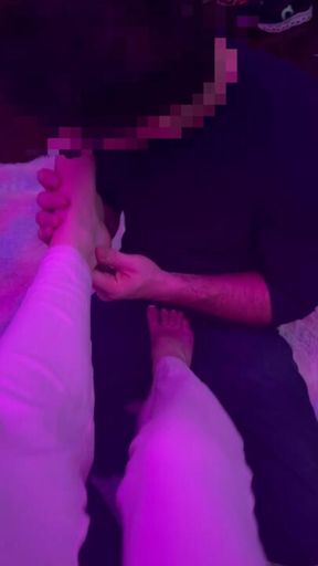 foot worship & ball crushing