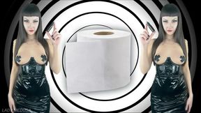 Aromatic sensual human toilet fetish humiliation loop