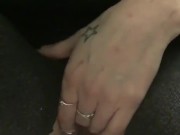 NORMA SQUIRTING IN PUBLIC BATHROOM