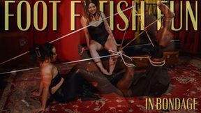 Foot Fetish Fun In Bondage