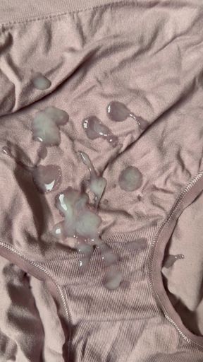 Cum on Wife's Panties 8