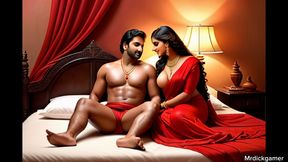 Hot desi newly married couples hard sex fucking her wet pussy