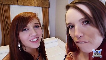 Miles Long Rocks Brooke Johnson & Stephie Starr in a Steamy Threesome!