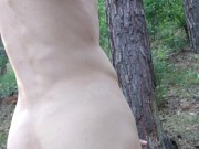 Naked in Forest