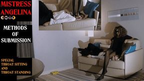 THROAT SQUASHING : METHODS OF SUBMISSION by MISTRESS ANGELINA (HD)