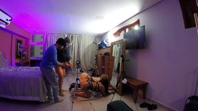 o quarto virou zona de perigo... e de prazer! — por tras das cameras