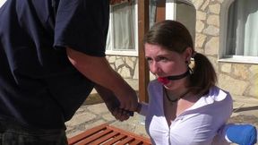 The Spain Files - Secretary Any Twist in a Zip-Tie Hogtie Challenge - Part 1 mp4 HD