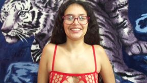 NEW MAXXX LOADZ GIRL NERDY BABE WITH GLASSES SUCKS DICK & GETS FUCKED