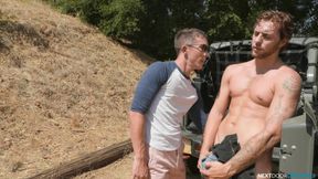 Issac Parker gets busted touching himself! - NextDoorStudios